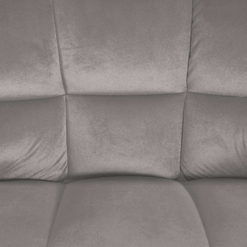 Banqueta de bar Damaso B, cinza aveludado