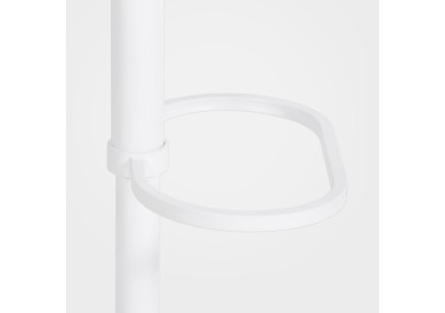 Sgabello da bar Damaso W, velluto, marrone