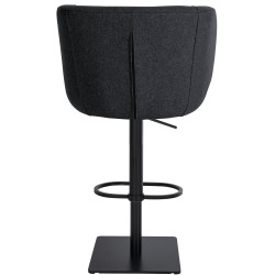 Tabouret de bar en feutre Gambo B anthracite