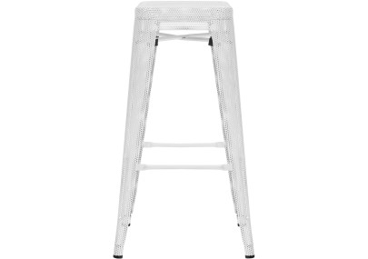 Tabouret de bar blanc Fletcher