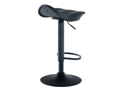 Lot de 2 tabourets de bar Alisson noirs