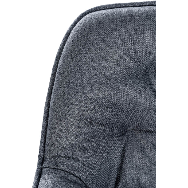 Ensemble de 2 tabourets de bar Gibson, tissu gris