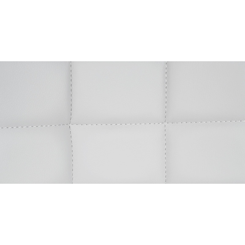 Ensemble de 2 tabourets de bar Tover en similicuir blanc