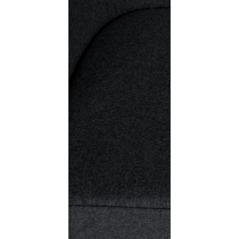 Tabouret de bar en feutre Rockhill E anthracite