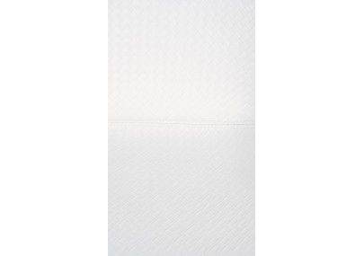 Juego de 2 taburetes de bar Loft, imitación piel, blancos