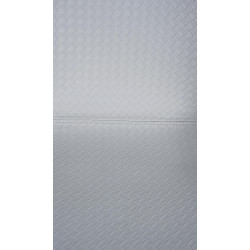 Ensemble de 2 tabourets de bar, style loft, similicuir, gris