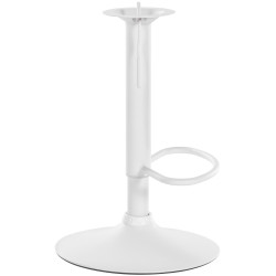 Cadre de remplacement pour tabourets de bar 8 x 8 cm blanc