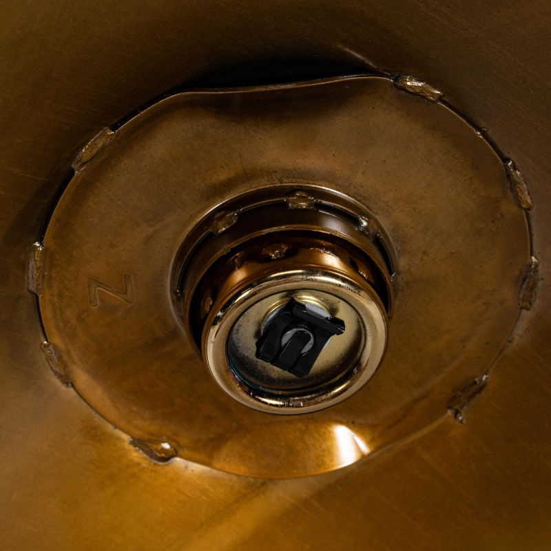 Estructura de repuesto para taburete de bar 10 x 10 cm, color dorado