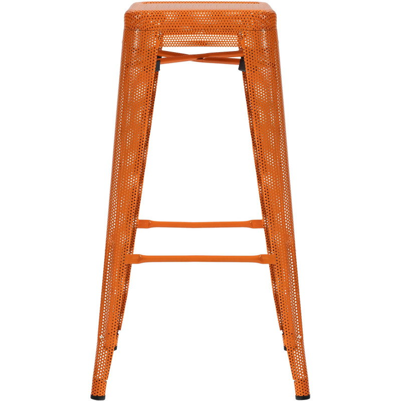 Tabouret de bar Fletcher orange