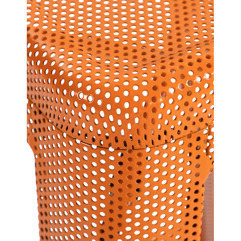 Tabouret de bar orange Fletcher