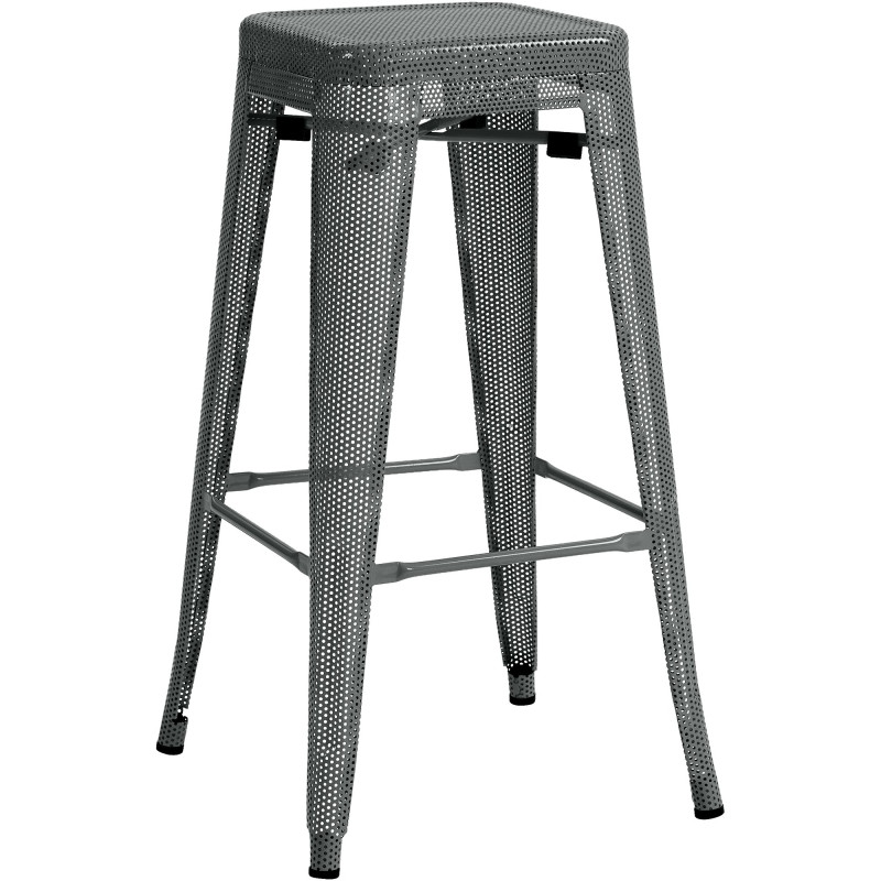 Tabouret de bar Fletcher gris