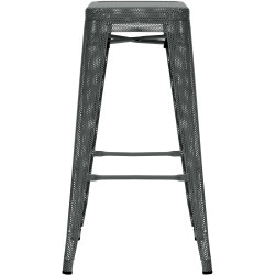 Tabouret de bar Fletcher gris