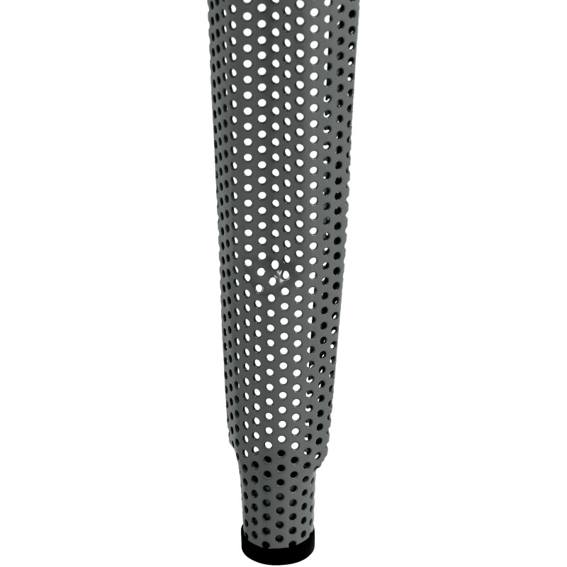 Sgabello da bar grigio Fletcher