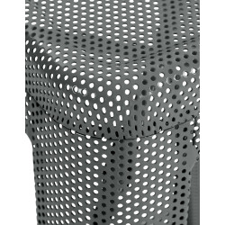 Sgabello da bar grigio Fletcher