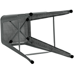 Sgabello da bar grigio Fletcher