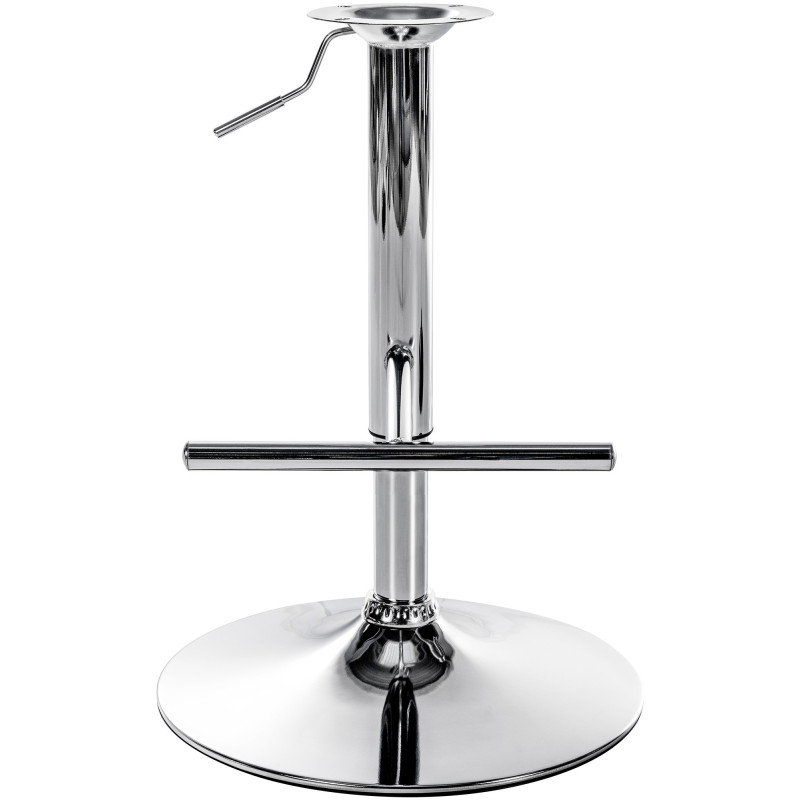 Cadre en T de remplacement pour tabourets de bar chrome