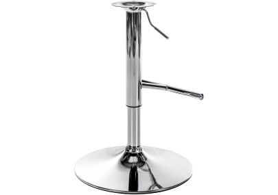 Estrutura em T de substituição para banqueta de bar, cromada