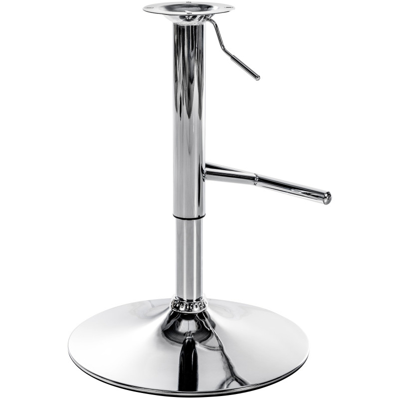 Cadre en T de remplacement pour tabourets de bar chrome