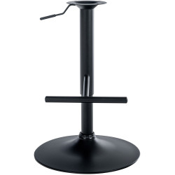 Cadre en T de rechange pour tabourets de bar, noir