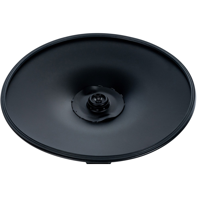 Estrutura em T de substituição para banquetas de bar, preta