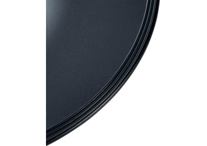 Estrutura em T de substituição para banquetas de bar, preta