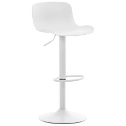 Ensemble de 4 tabourets de bar Almada blanc