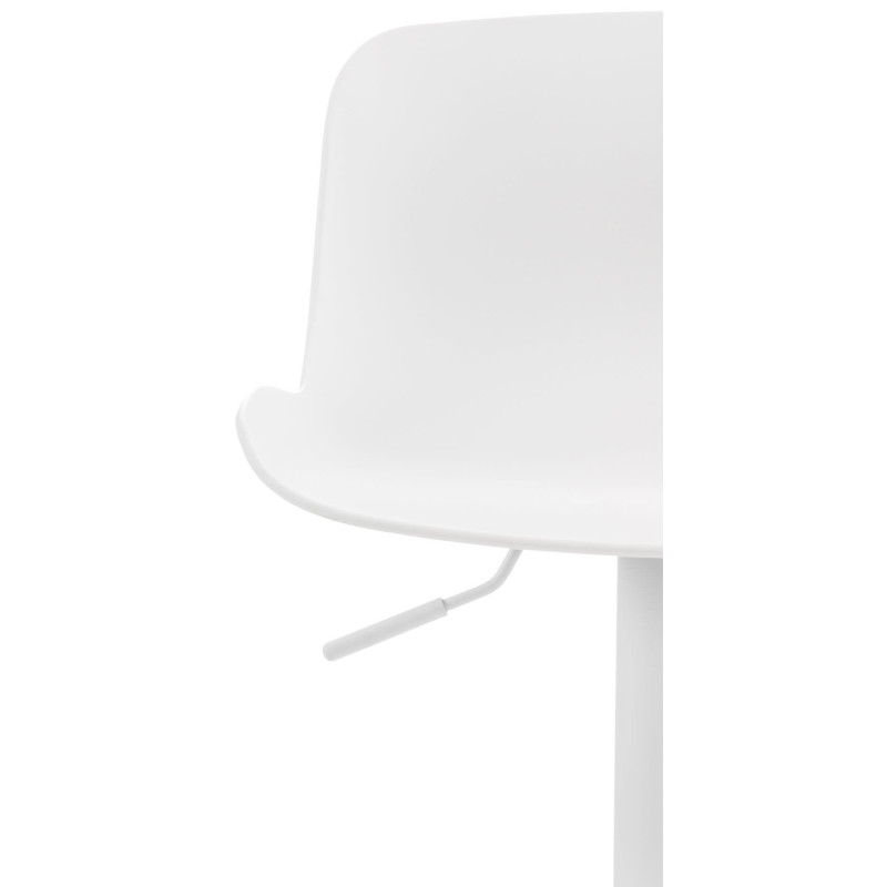 Juego de 4 taburetes de bar Almada blancos