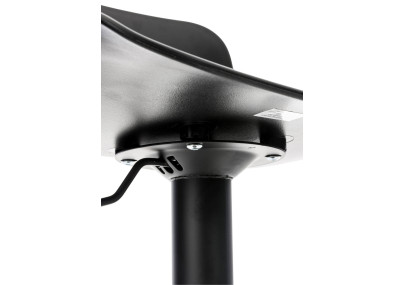 Set di 4 sgabelli da bar Almada, neri