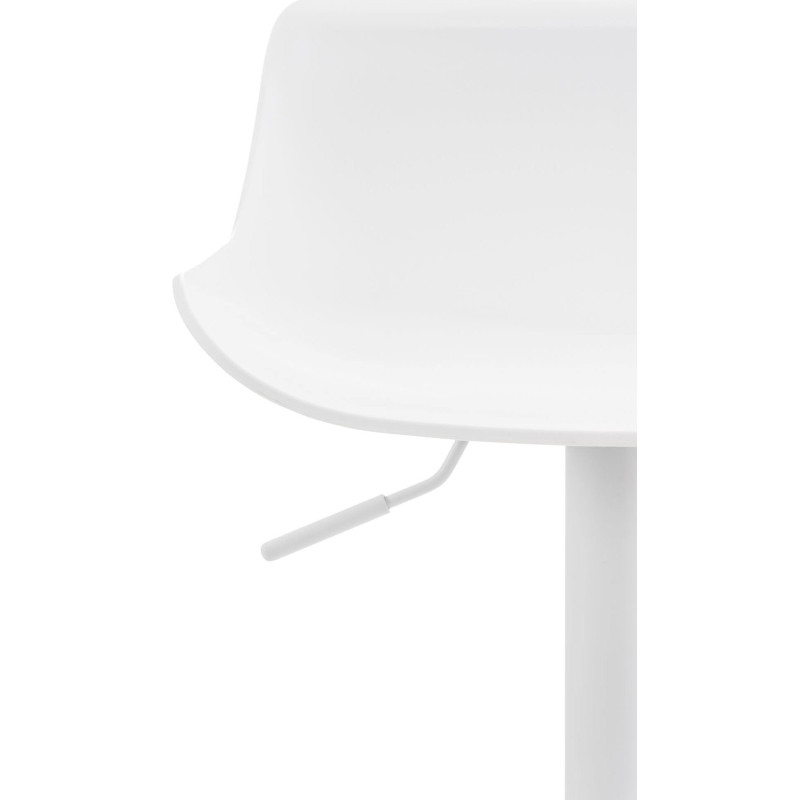 Set di 4 sgabelli da bar Aveiro bianchi