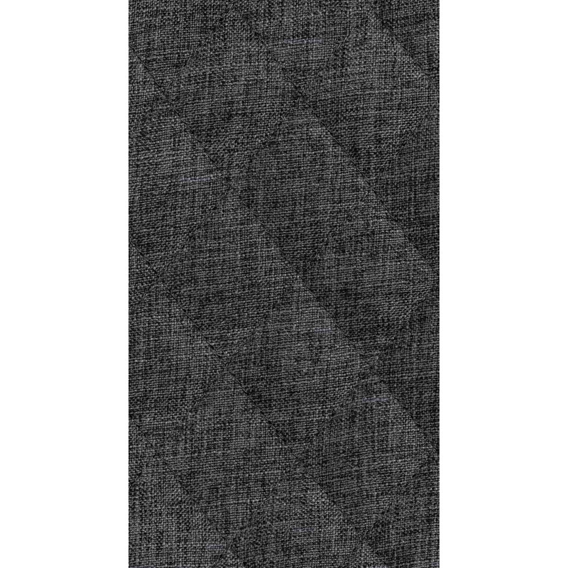 Ensemble de 2 tabourets de bar en tissu Minosa noir