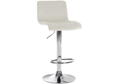 Tabouret de bar Hoover Velvet C crème