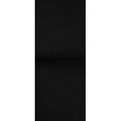 Tabouret de bar Los Angeles, velours, chrome, noir