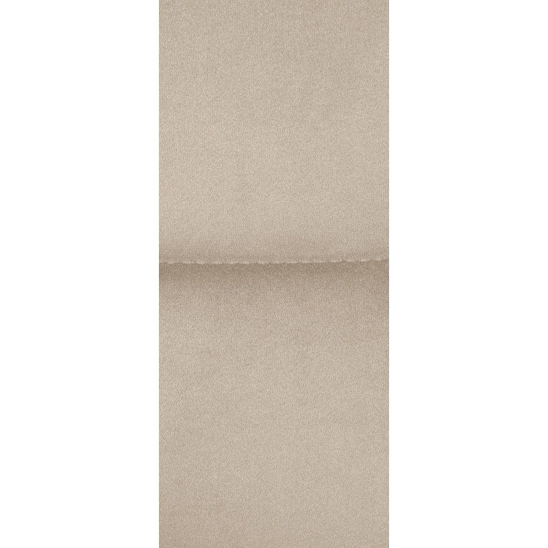 Sgabello da bar in velluto Los Angeles, nero e crema