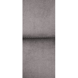 Taburete de bar Los Ángeles, terciopelo, negro y gris