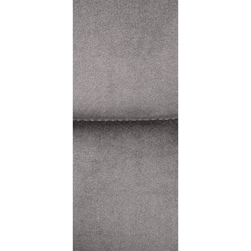 Tabouret de bar en velours blanc, Los Angeles gris