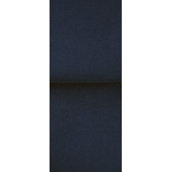 Tabouret de bar en velours Los Angeles, noir et bleu