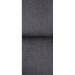 Tabouret de bar en velours noir, Los Angeles gris foncé