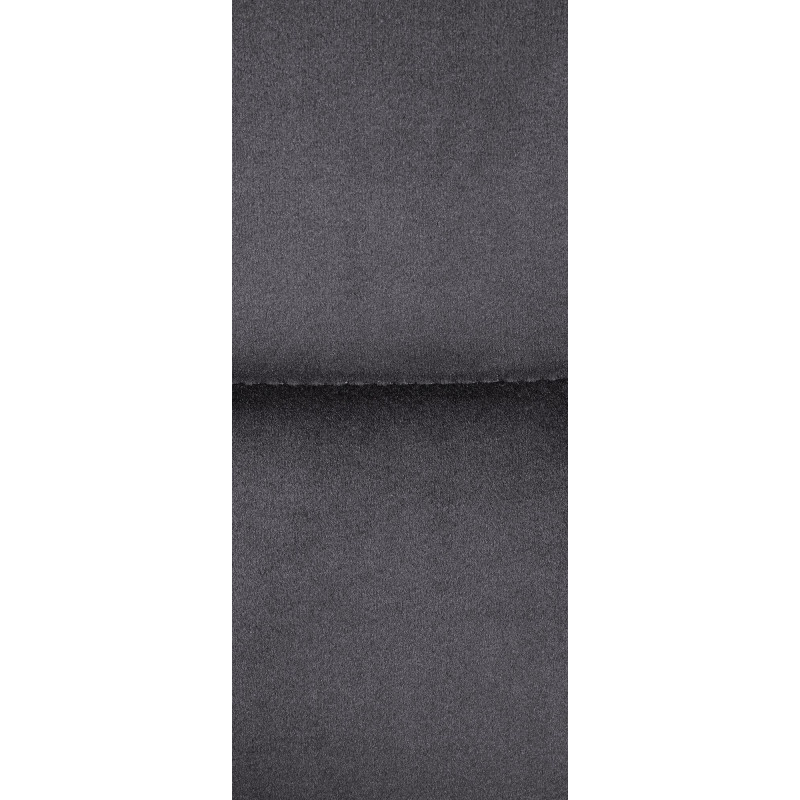 Taburete de bar Los Ángeles, terciopelo, negro/gris oscuro