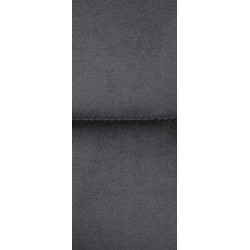 Tabouret de bar en velours blanc, Los Angeles gris foncé