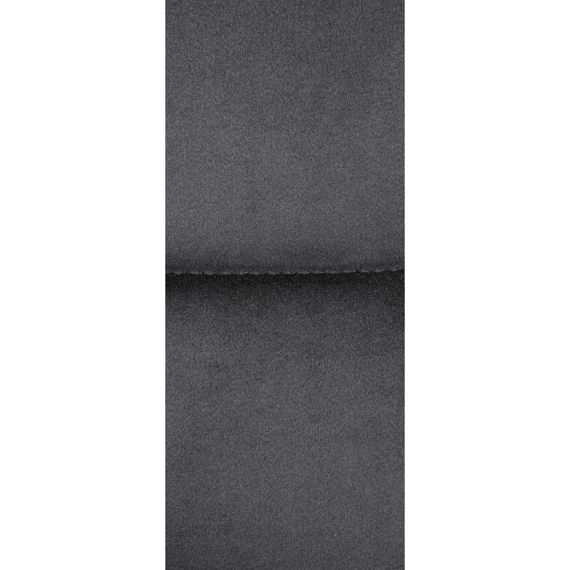 Tabouret de bar en velours blanc, Los Angeles gris foncé