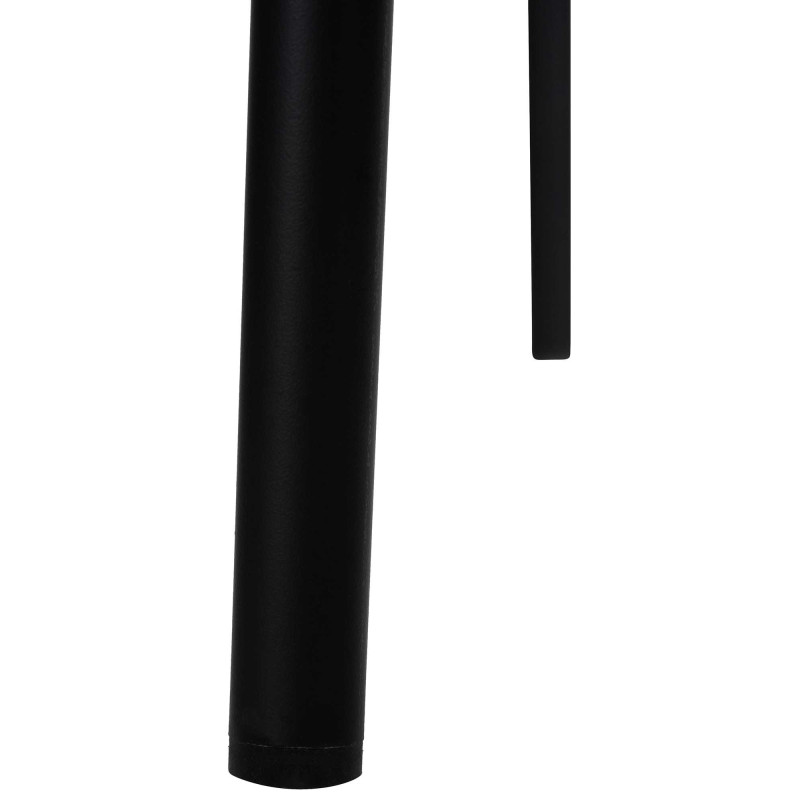 Tabouret de bar Gênes, noir et crème