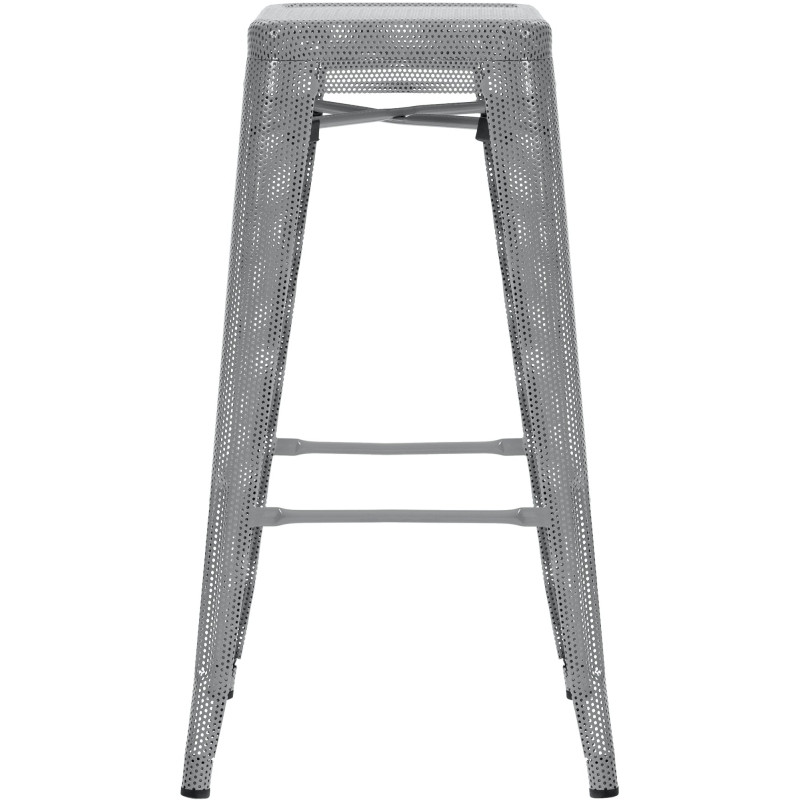 Tabouret de bar argenté Fletcher