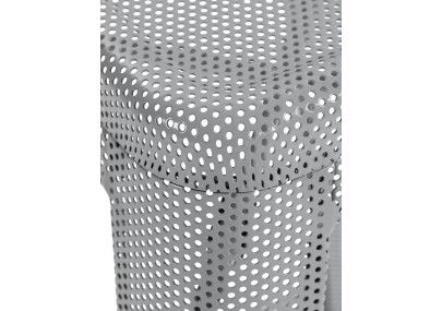 Tabouret de bar argenté Fletcher