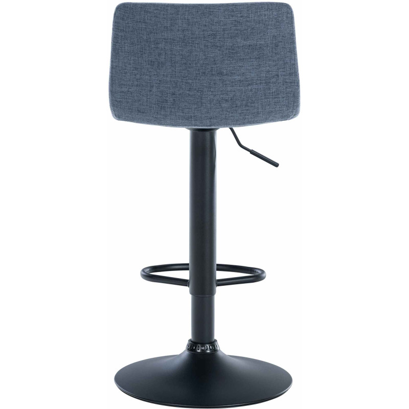 Set di 2 sgabelli da bar in tessuto Branford blu