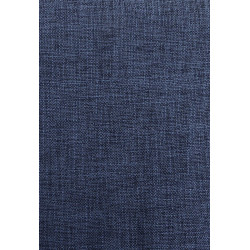 Tabouret de bar en tissu Grant bleu foncé