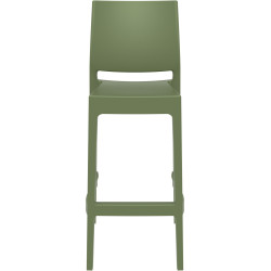 Tabouret de bar Maya olive