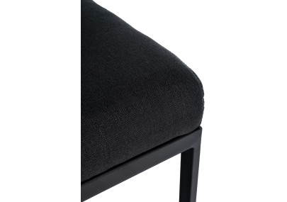 Sgabello da bar Hopewell, tessuto B, grigio scuro