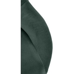 Ensemble de 2 tabourets de bar Milet en velours C vert