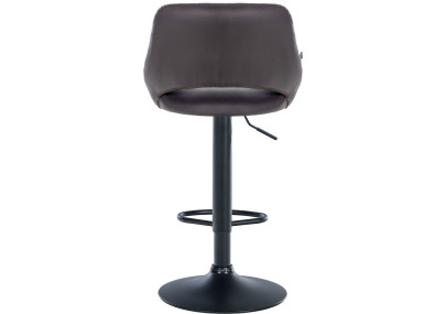 Set di 2 sgabelli da bar Milet, similpelle, marrone