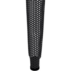 Juego de 4 taburetes de bar Fletcher, negros